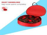 91x20cm Household Christmas Wreath Storage Bag with Handle Waterproof Dustproof Xmas Wreath V1294-YM0717-10036091