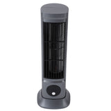 Bladeless Tower Fan Professional Quiet 3 Speeds USB Desktop Vertical Table Fan for Bedroom Home V1294-YM0901-3113240234011