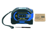 3 In 1 Digital Tape Measure Blue High Elasticity Accurate Auto Lock Digital Distance Tape for V1294-YM0901-3114230108111