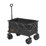 VEVOR Collapsible Folding, 220 L Beach Cart with All-Terrain Wheels, Heavy Duty Folding V952-ZDHYBXSSTCHSUI4Z5V0