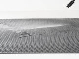 Diamond-Plate Rubber Flooring 3 mm x 4 ft x 15 ft Garage Floor Mat, SBR Rubber Garage Flooring V952-XJCKDDXJ415FRUWLBV0