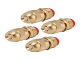 10Pcs G1/2 Male Thread Sprinkler Nozzle Garden Irrigation Water Spray Head Adjustable Watering V1294-YM0706-3111230165812