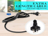 Aquarium Submersible Pond Water Pump 3000L/H 55W 3m V274-AQ-SP3000