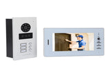 Video Doorbell System 1080P Night Vision Card Swiping 7 Inch Color Screen Wired Intercom Video V1294-YM0901-3114240047812
