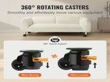 Leveling Casters, Set of 4, 500 kg Total Load Capacity, 50.8 mm, Heavy Duty with Upgraded Handle V952-DJJLBSDJPBS4QUJMHV0