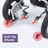 EQUIPMED Ultra-Light Power Wheelchair, Tight Turning, Airline Approved, Folding, ARTG Certified, V219-HWCELEEQ15SA