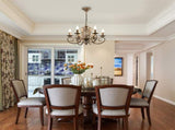 French Country Chandelier, 6 Lights, Rustic V178-20881