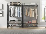 Extra Large Iron Clothes Rack Garment Hanging Stand V178-66755