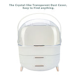 Dustproof Makeup Organiser Cosmetic Storage Drawer Box with Display Stand V201-W11839117