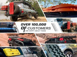 X-BULL Recovery tracks Sand 2 Pairs 4PC10T 4WD Sand / Snow / Mud Off-road Gen 3.0 V211-AUEB-XBRT016