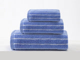 Blue Soft and Absorbent Cotton Towel Set 3-Piece Luxury Towels - Ideal for Adults, Face & V888-ELOSUNG17815