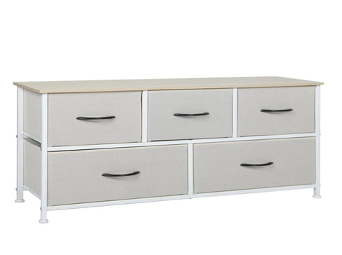 Levede Storage Cabinet Tower Chest Beige CH1048-CR_NZ