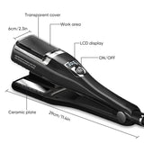 Black Automatic Split End Remover & Hair Straightener Iron Professional Snips for Damaged Hair V1268-MZ00083