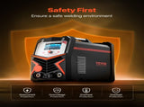 TIG Welder, 200A 6-In-1 Aluminum Welding Machine - AC TIG/DC TIG/AC Pulse TIG/DC Pulse V952-TIGHJ200ALHY08YB1V3