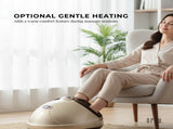 Orku 3D Foot Massager Machine - Home Heat Massage Kneading Air Compression Gold V238-SUPDZ-42153567430