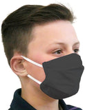 3x Tigerplast Kids Fabric Face Mask Washable Reusable Mask Protect Cover - Black V563-TIGERPLAST_KIDS_BLK-3PCS