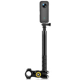 Handlebar Mount Camera Bracket With Monopod Stand For Bikes PRL-718UP