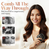 Mini Hair Straightener, Rechargeable & Cordless 3-Temp Hot Brh, Portable Styler for Smoothing, V1258-DP02-F-398