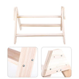 Chick Standing Rack, Poultry Chicken Standing Rack Wood Rooster Hen Stand Bird Perch Pet Plaything V1369-AZ3-W-15974