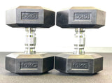 12 Pairs Hex Dumbbells PLUS Dumbbell Rack V1012-CFHDB390
