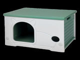 Pawz Outdoor Indoor Dogs Kennel Plastic Puppy Pet House PT1338-GN-AU