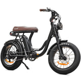 VALK Nomad Electric Fat Tyre Bike, 350W, 32km/hr, Throttle ebike, Disc Brakes, Step-Through Alloy, V219-BIKSRFVAS4KA