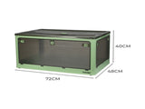 Storage Box Plastic Stackable Container L Green Large SO1020-L-GN_NZ