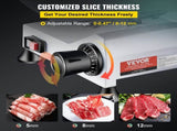 Commercial Meat 240W Electric Deli Food 10 inch Carbon Steel Blade Electric Food V952-SYDRQPJ240W1ZUOPAV3