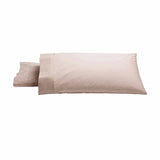 Bianca Pair of Heston Cotton Percale King Pillowcases Pink V442-BCA-PILLOWC-HESTON-PINK-KI