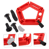 Red Kettlebell Handle with Adjustable Weight Set for Versatile Strength and Fitness Training V1192-AZ-W-29754