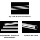 5 Pcs 1/4 OD 304 Stainless Steel Tube, 12 inch Length Thickened Pipe Wall & Weldable Tubing, Round V1192-AZ-W-17559