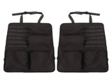 2PCS Auto Seat Organizer Oxford Cloth Waterproof Easy Cleaning Odor Free Backseat Car Organizer V1294-YM0716-3117220182411