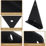 Package Triangle Shelf, 14cm Iron Floating Shelf, Metal Wall Mounted Shelf V1188-CE-MO00204