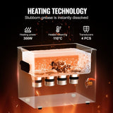 VEVOR 10L Ultrasonic Cleaner with Heater Timer & Basket Digital Sonic Machine V952-XNKZCSBQXJ10U68GEV3
