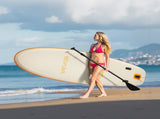 Inflatable Stand Up Paddle Board, 3.53m x 89cm x 15cm Wide Ultra-Light SUP Paddleboard, All V952-CQJBPTK116FTSGCXH001V0