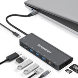 Simplecom CHN590 USB-C SuperSpeed 9-in-1 Multiport Docking Station V28-CHN590