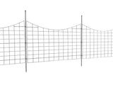 Garden Fence, 7593 cm Animal Barrier Fence, Underground Decorative Garden Fencing with 6.38 cm V952-JSWL385295INRNI2VV0