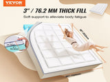 Mattress Topper, Queen Size, 76.2 mm Thickness, Memory Foam, Fiber Fill, Detachable & Washable, V952-DHYCDZ6080INB13V8V0
