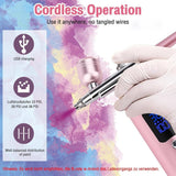 Wireless Airbrush Machine with USB Charging 3 Speed Modes for Nail Art Cake Decorating and Painting, V1188-MS-325-0103