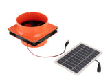 Solar Powered Exhaust Fan 10W 5V ABS Monocrystalline Silicon Solar Panel Ventilation Fan Kit for V1294-YM0901-3111240215911