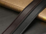 2 pieces Men's Belt Leather Belt Adjustable Gift Men Shortenable Gift Man Cow Leather V1188-NK-BOL-2
