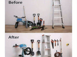 20-Pack Heavy Duty Garage Storage Hooks Anti-Slip Steel Hangers for Tools, Ladder & Bikes V201-W13122590