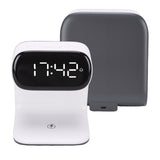 Digital Alarm Clock with Wireless Fast Charging Station 15W Touch Smart Lamp 3 Colors Nightlight for V1294-YM0901-3115250115011