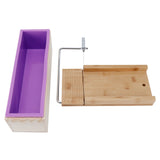 1200ml Soap Mold Bamboo Cake Bread Soap Cutter DIY Bread Making Mold Set Kitchen Tool V1294-YM0721-3118210067911