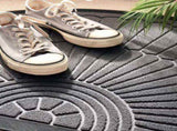 Rubber - Semi-circular - Outdoor Anti-slip Washable Doormat - Rain - Outdoor - Indoor V1188-NK-BOL-18