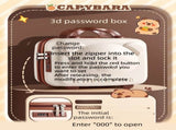 Adorable Capybara Stationery Gift Box Setfeaturing a high-capacity storage box, this set includes a V888-ELOSUNG54115