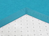 Marlow Coral Velvet Area Rugs Large Mat 150x200cm Blue FR2045-150X200-BL
