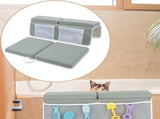 Bath Knee Cushion & Elbow Cushion Set Thick, quick-drying, with organizer V1188-MS101-00933-1