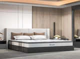 Dreamz Spring Mattress Bed Pocket Tight King MS1004-K-WH