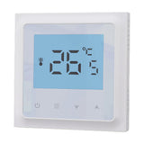 Digital Thermostat AC 90240V Accurate Control DIY Programming Underfloor Heating Thermostat for V1294-YM0706-3114230106711